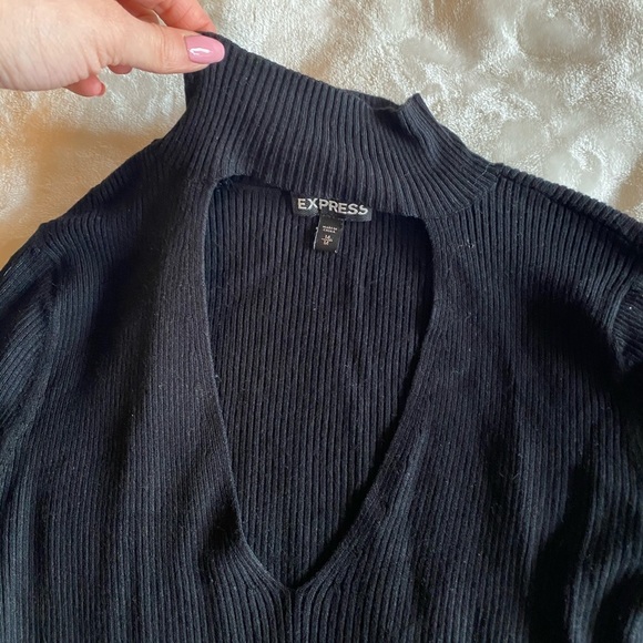 Black Choker Top - Picture 2 of 2